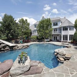 Custom Pool with Deck